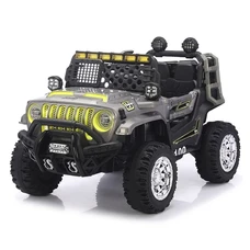 Детский электромобиль M 6356EBLR-11-5 серо-зеленый Jeep с пультом управления фото 14