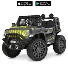Детский электромобиль M 6356EBLR-11-5 серо-зеленый Jeep с пультом управления фото 54
