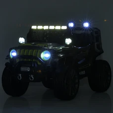 Детский электромобиль M 6356EBLR-11-5 серо-зеленый Jeep с пультом управления фото 63