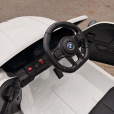Детский электромобиль M 6366EBLR-1 белый BMW с мягким сиденьем фото 31