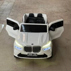 Детский электромобиль M 6366EBLR-1 белый BMW с мягким сиденьем фото 54