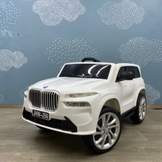 Детский электромобиль M 6366EBLR-1 белый BMW с мягким сиденьем фото 63