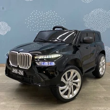 Детский электромобиль M 6366EBLRS-2 черный BMW с мягким сиденьем фото 21