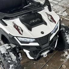 Двухместный детский электромобиль M 6075(2)EBLR-1(24V) белый с четырьмя моторами фото 86