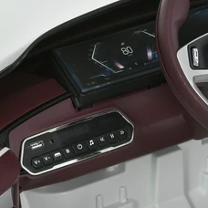 Детский электромобиль JE1009EBLR-1(4WD) белый BMW с четырьмя моторами фото 18