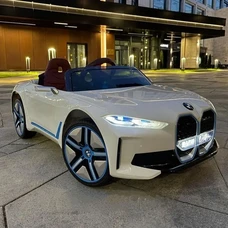 Детский электромобиль JE1009EBLR-1(4WD) белый BMW с четырьмя моторами фото 32