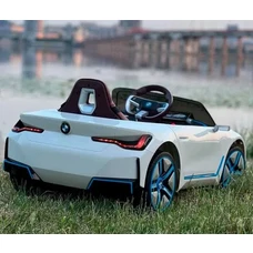 Детский электромобиль JE1009EBLR-1(4WD) белый BMW с четырьмя моторами фото 86