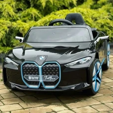 Детский электромобиль JE1009EBLR-2(4WD) черный BMW с четырьмя моторами