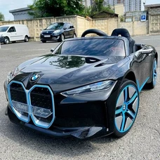 Детский электромобиль JE1009EBLR-2(4WD) черный BMW с четырьмя моторами фото 41
