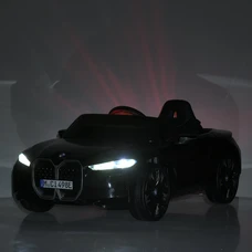 Детский электромобиль JE1009EBLR-2(4WD) черный BMW с четырьмя моторами фото 71