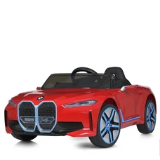 Детский электромобиль JE1009EBLR-3(4WD) красный BMW с четырьмя моторами фото 53