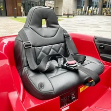 Детский электромобиль JE1009EBLR-3(4WD) красный BMW с четырьмя моторами фото 28