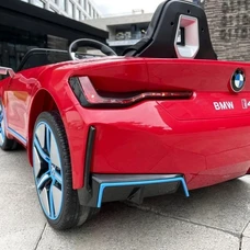 Детский электромобиль JE1009EBLR-3(4WD) красный BMW с четырьмя моторами фото 20