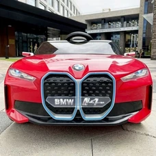Детский электромобиль JE1009EBLR-3(4WD) красный BMW с четырьмя моторами фото 21