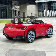 Детский электромобиль JE1009EBLR-3(4WD) красный BMW с четырьмя моторами фото 37