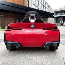 Детский электромобиль JE1009EBLR-3(4WD) красный BMW с четырьмя моторами фото 41