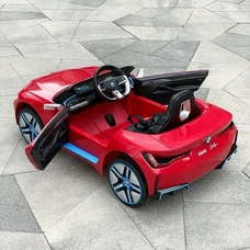 Детский электромобиль JE1009EBLR-3(4WD) красный BMW с четырьмя моторами фото 54