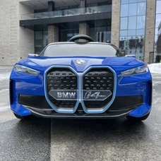 Детский электромобиль JE1009EBLR-4(4WD) синий BMW с четырьмя моторами фото 14
