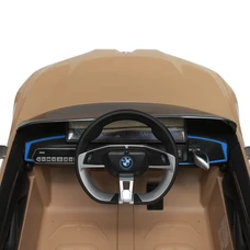 Детский электромобиль JE1009EBLR-13(4WD) бежевый BMW с четырьмя моторами фото 31