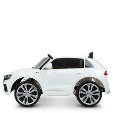 Детский электромобиль JJ2066EBLR-1 белый Audi с мягким сиденьем фото 32
