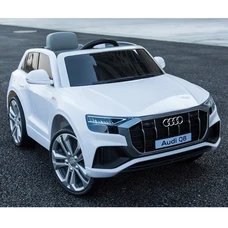 Детский электромобиль JJ2066EBLR-1 белый Audi с мягким сиденьем фото 41