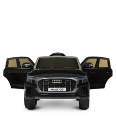 Детский электромобиль JJ2066EBLR-2 черный Audi с мягким сиденьем фото 20