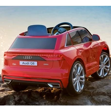 Детский электромобиль JJ2066EBLR-3 красный Audi с мягким сиденьем фото 21