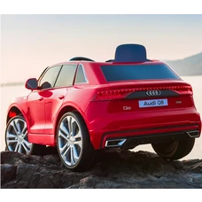 Детский электромобиль JJ2066EBLR-3 красный Audi с мягким сиденьем фото 41