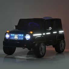 Детский электромобиль JJ2088EBLR-2(4WD) черный Mercedes с четырьмя моторами фото 54