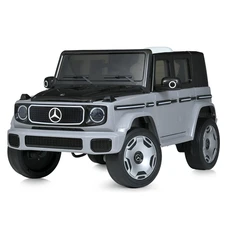 Детский электромобиль JJ2088EBLR-11(4WD) серый Mercedes с четырьмя моторами фото 41