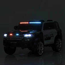 Детский электромобиль джип JJ2022EBLR-2-1(2)(24V) бело-черный четыре мотора фото 54