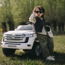 Детский электромобиль M 6146EBLR-1 белый Toyota с четырьмя моторами по 45W фото 15