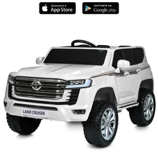 Детский электромобиль M 6146EBLR-1 белый Toyota с четырьмя моторами по 45W фото 32