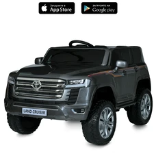 Детский электромобиль M 6146EBLRS-11 серый Toyota в автопокраске фото 22