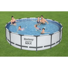 Каркасный бассейн Bestway 56488 размеры 457 х 107 см с фильтр-насосом фото 21