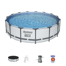Каркасный бассейн Bestway 56488 размеры 457 х 107 см с фильтр-насосом фото 54