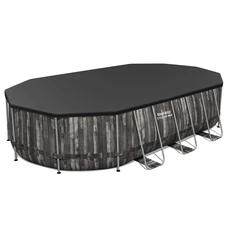 Каркасный бассейн Bestway 5611R размеры 610 х 366 х 122 см с фильтр-насосом фото 11