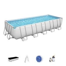 Каркасный бассейн Bestway 5612B размеры 640 х 274 х 132 см с песочным фильтр-насосом фото 92