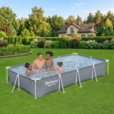 Каркасный бассейн Bestway 561FV размеры 366 х 201 х 66 см с фильтр-насосом