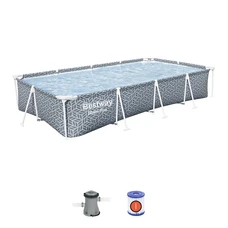 Каркасный бассейн Bestway 561FV размеры 366 х 201 х 66 см с фильтр-насосом фото 86