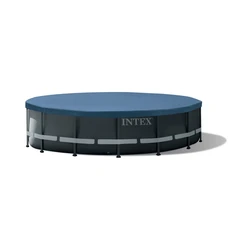 Каркасный бассейн Intex 26326 размеры 488 х 122 с песочным фильтр-насосом фото 86