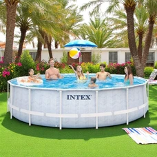 Каркасный бассейн Intex 26746 размеры 488 х 122 с фильтр-насосом