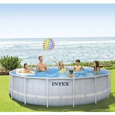 Каркасный бассейн Intex 26746 размеры 488 х 122 с фильтр-насосом фото 14