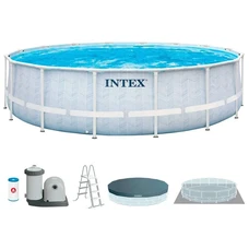 Каркасный бассейн Intex 26746 размеры 488 х 122 с фильтр-насосом фото 71