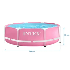 Каркасный бассейн Intex 28290 размеры 244 х 76 см фото 16