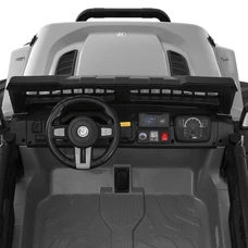Двухместный детский электромобиль джип M 6380EBLR-11(24V) серый фото 28