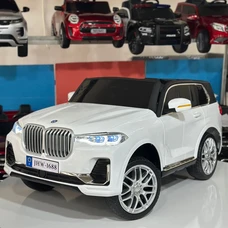 Двухместный детский электромобиль M 6364EBLR-1 белый BMW с четырьмя моторами фото 37