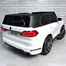 Двухместный детский электромобиль M 6364EBLR-1 белый BMW с четырьмя моторами фото 41