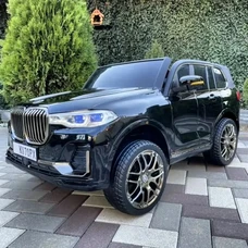 Двухместный детский электромобиль M 6364EBLRS-2 черный BMW в автопокраске фото 54