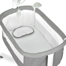 Приставная кровать El Camino Dream ME 1223 Gray серая с функцией укачивания фото 71